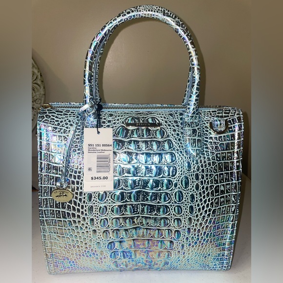 Brahmin Wonderland Caroline Melbourne Satchel NWT - Picture 11 of 16